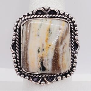 Jasper Statement Ring